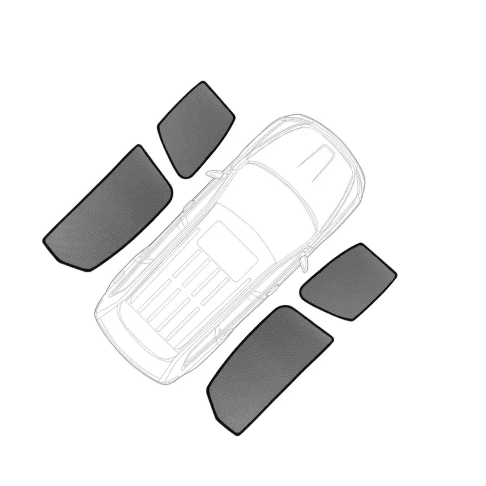 Auto-Sonnenschutz mit Magnet für VW Tavendor 2024 2023, Doppeltes Netz, UV- und Mückenschutz Einfache Installation,4PCS Side Windows Auto-Sonnenschutz mit Magnet für VW Tavendor 2024 2023, Doppeltes Netz, UV- und Mückenschutz Einfache Installation,4PCS Side Windows von LHMM