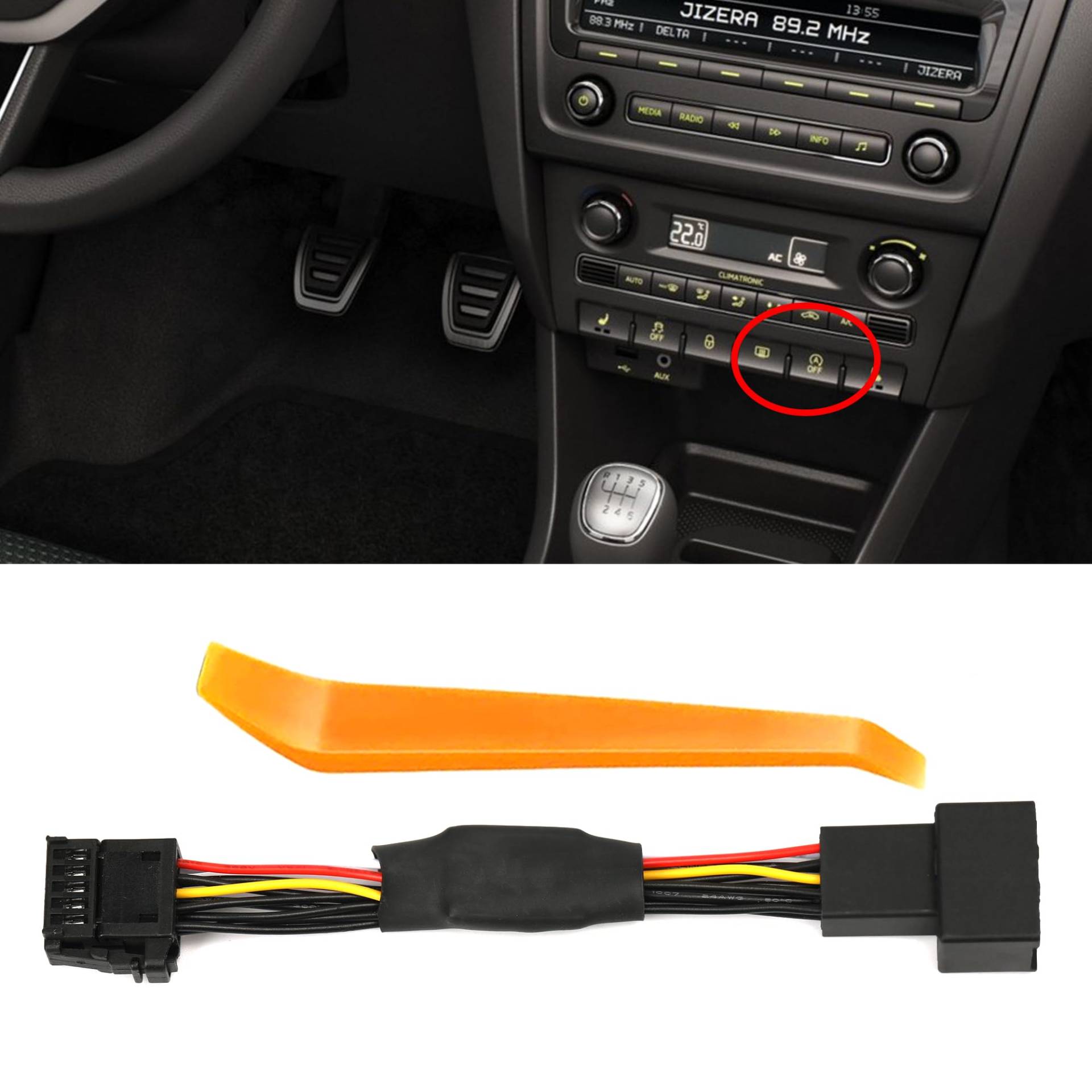 LIAMORFE Auto Start Stopp Automatik System Löschen/Deaktivieren/Eliminator Auto Start Stop Cancel Device A- Off Kabel Plug and Play für VW Skoda Rapid LIAMORFE Auto Start Stopp Automatik System Löschen/Deaktivieren/Eliminator Auto Start Stop Cancel Device A- Off Kabel Plug and Play für VW Skoda Rapid von LIAMORFE
