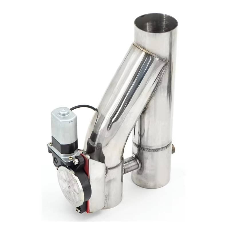 Auto Auspuff Endrohr 2,0 Zoll 2,5 Zoll 3 Zoll Edelstahl Doppelventil Rohr Schalldämpfer Ausgeschnitten Bypass Auspuffblende Unterrohr Auspuff Endrohr(2.5inch(63mm)) von LIANGBAOS