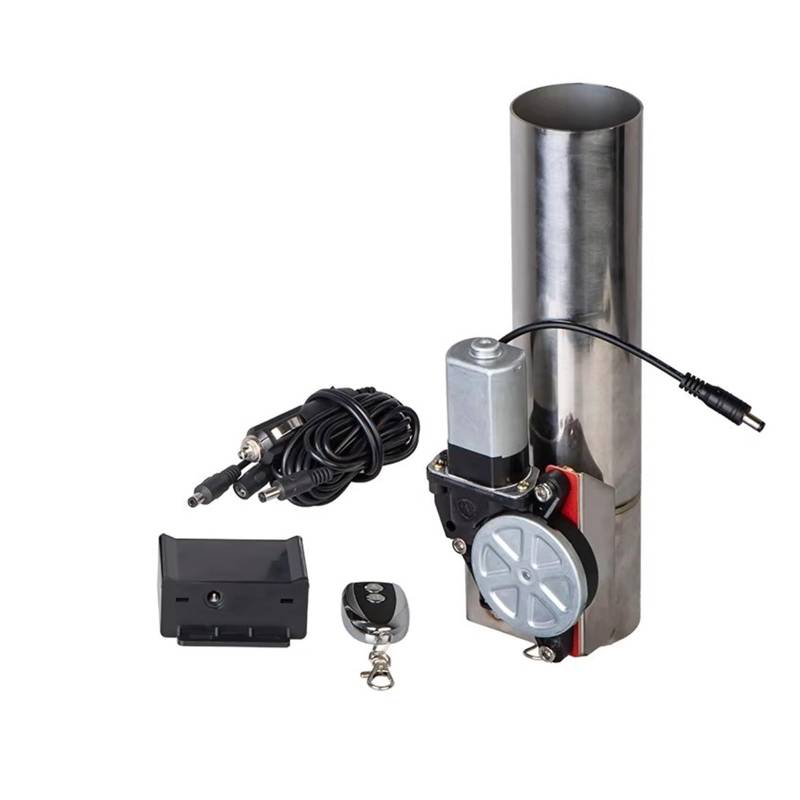 Auto Auspuff Endrohr 2,0 Zoll Gerades Auspuffrohr, Elektrisch, I-Rohr, Auspuff, Elektrisch, E-Ausschnitt, Mit Fernbedienungsventil Auspuff Endrohr(2.0inch) von LIANGBAOS
