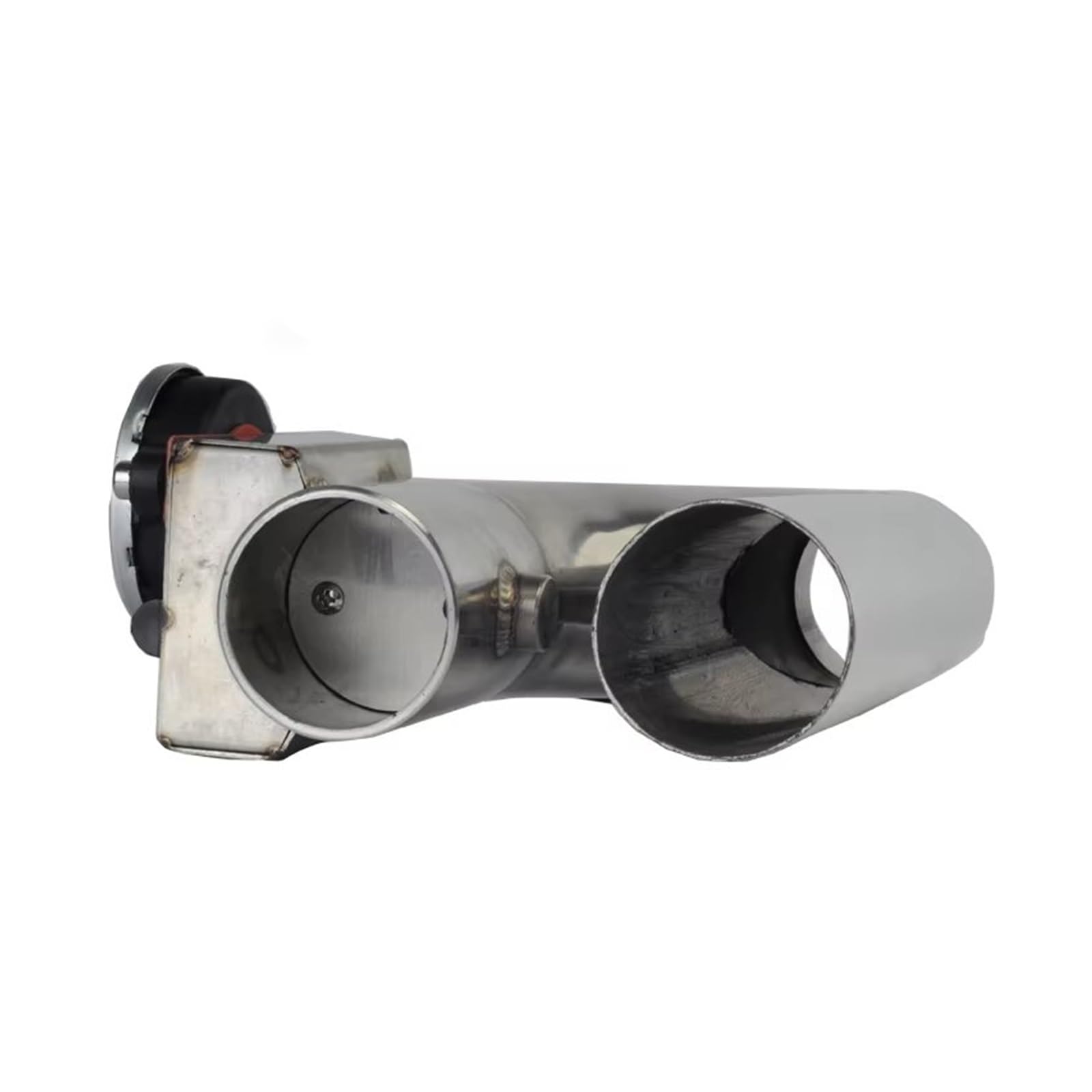Auto Auspuff Endrohr 2 2,25 2,5 2,75 3 Zoll SS304 Y-Rohrausschnitt 1 Drag 2 Elektrischer Auspuffausschnitt Fallrohr Auspuff-Bypassventil Auspuff Endrohr(2.5inch(63mm)) von LIANGBAOS