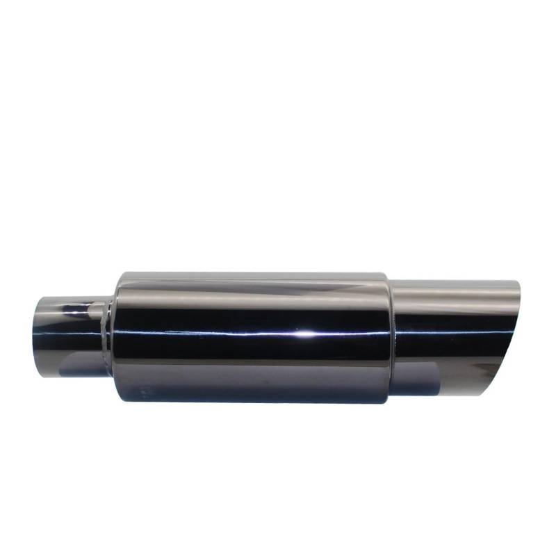 Auto Auspuff Endrohr Auto Auspuff Schalldämpfer Endrohr Universal Edelstahl Schnittstelle 51 57 63MM Auspuffanlage Ende Auspuff Endrohr(002 Titanium 63mm) von LIANGBAOS