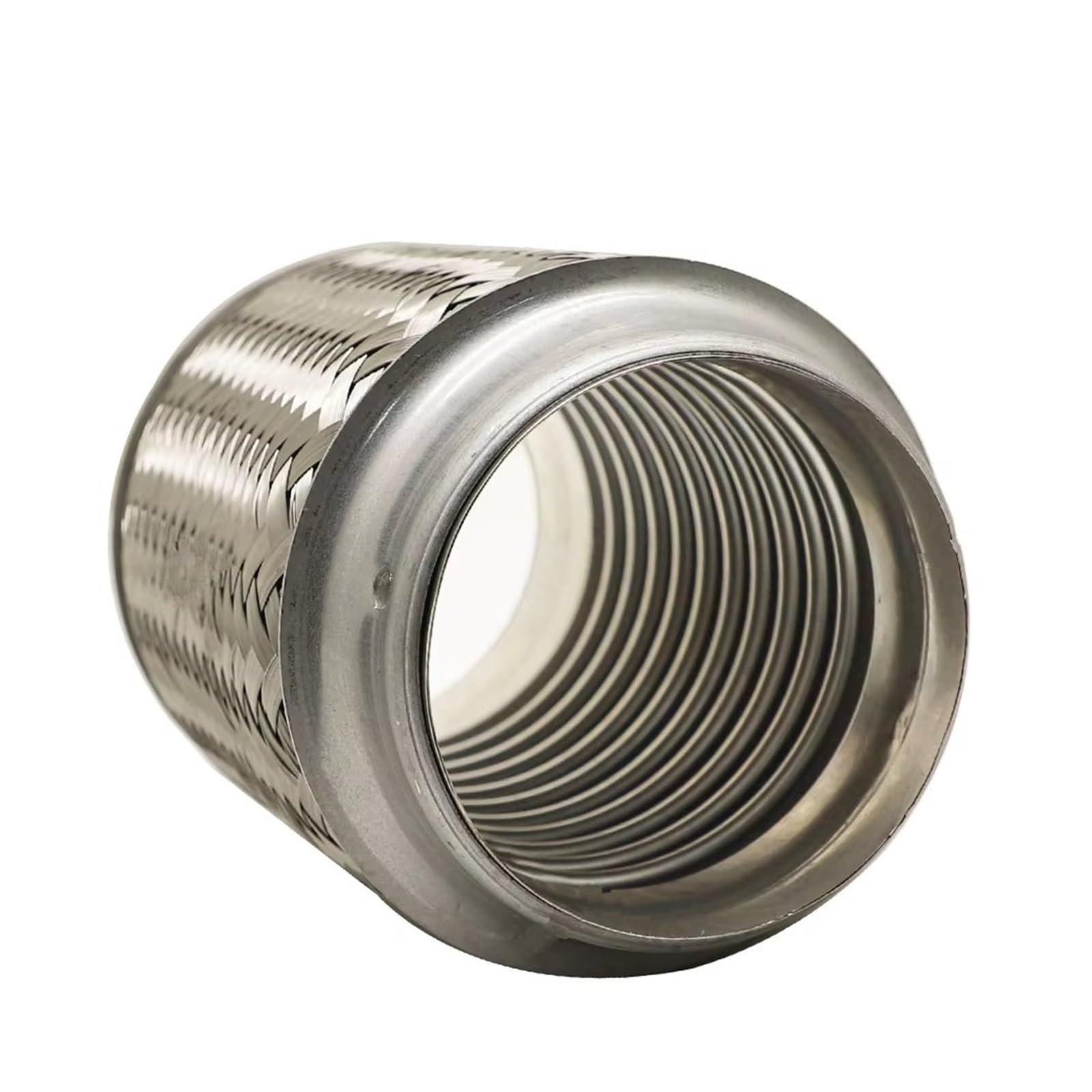 Auto Auspuff Endrohr Auto Auspuffrohr Teleskop Flexible Verbindung Geflecht Faltenbalg Stahl Rohrverbinder Geschweißte Universal Auspuff Endrohr(45MM-120MM) von LIANGBAOS