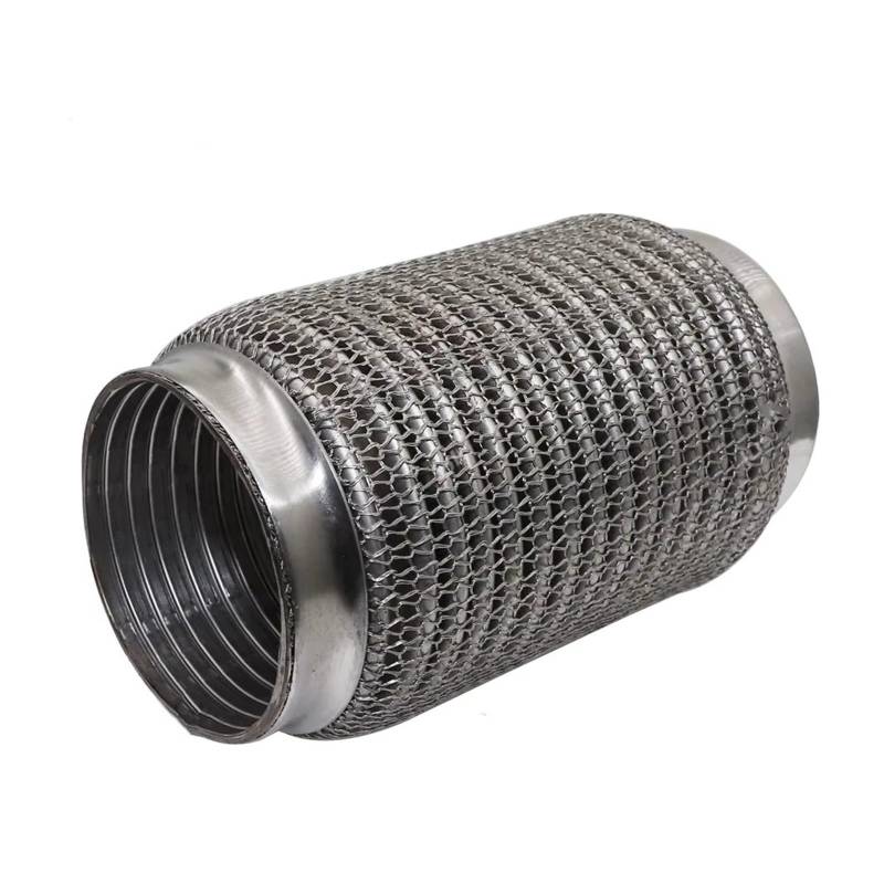 Auto Auspuff Endrohr Auto Auspuffrohr Teleskop Flexible Verbindung Stahl Mesh Balg Schalldämpfer Rohrverbinder Geschweißte Universal Auspuff Endrohr(70MM-165MM) von LIANGBAOS