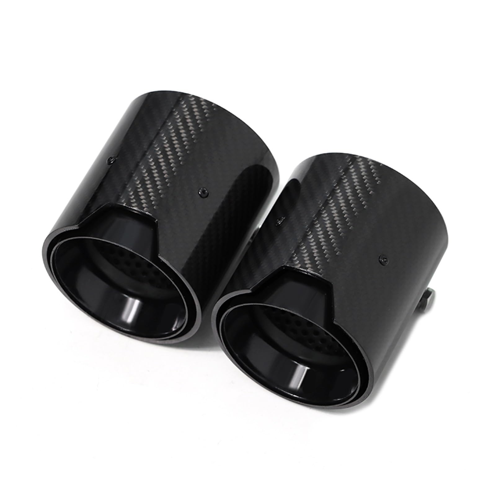 Auto Auspuff Endrohr Für 2 Serie F22 F23 M235i M240i F20 F21 M135i M140i Carbon Fiber ID60mm 2 Teile/los Auto Endrohr Auspuff Endrohr(Schwarz) von LIANGBAOS