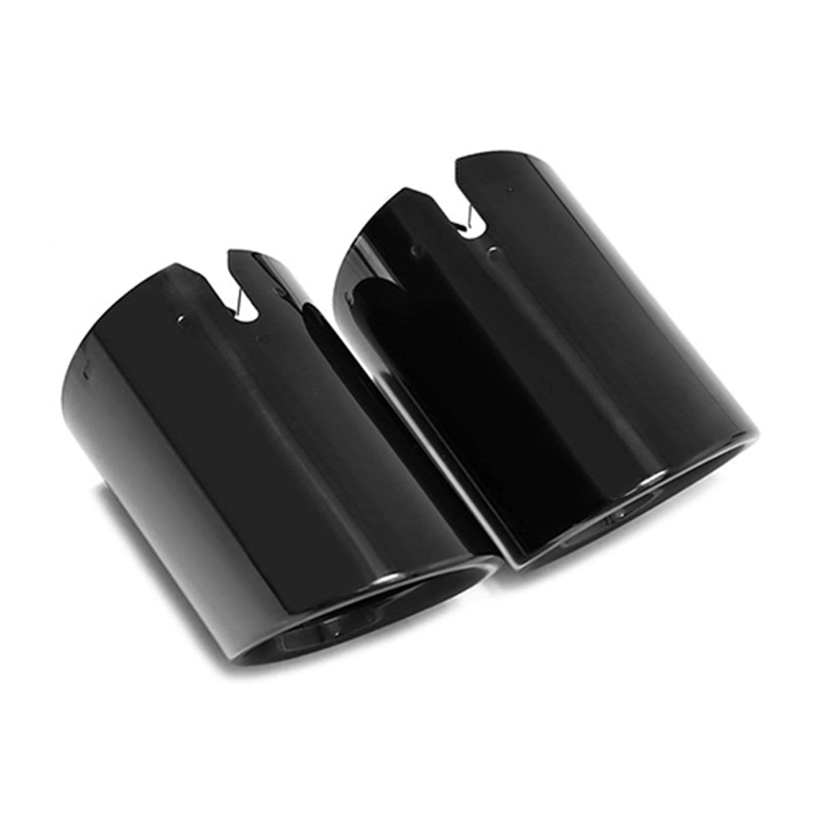 Auto Auspuff Endrohr Für 3er G20 G21 320D 330i 320i 2023 2024 3er Schalldämpfer Spitze Endrohr Auspuffanlage Düse Auspuffabdeckung Auspuff Endrohr(L R Black) von LIANGBAOS