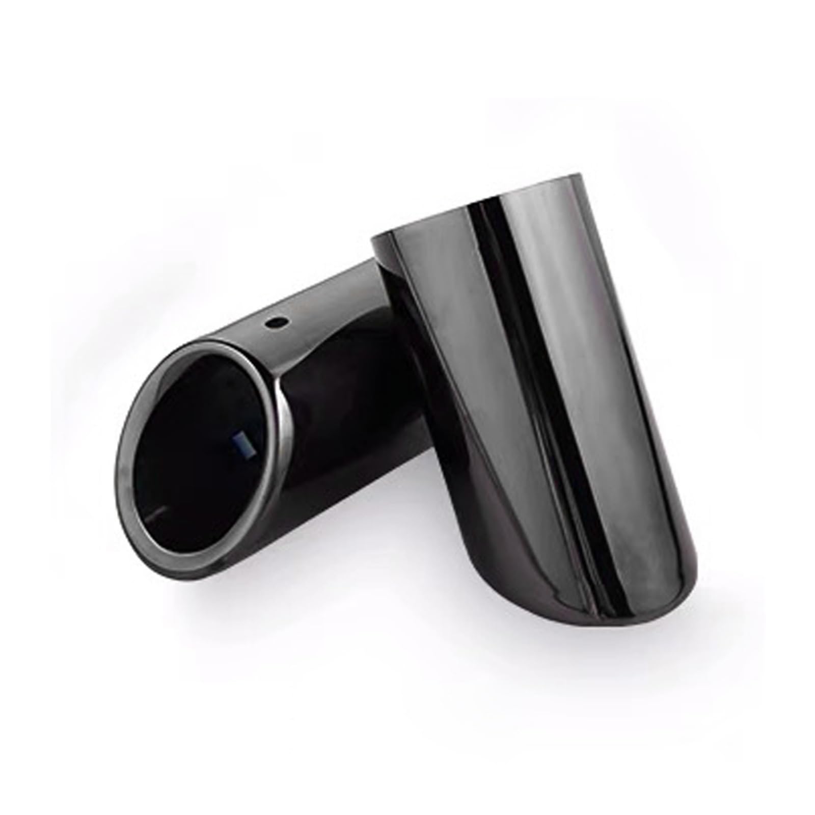 Auto Auspuff Endrohr Für A4 B8 Für AVANT 1.8/2.0TFSI Endrohr 89mm Edelstahl Auto Auspuff Schalldämpfer Rohr Spitze Abdeckung Auspuff Endrohr(89mm Black) von LIANGBAOS