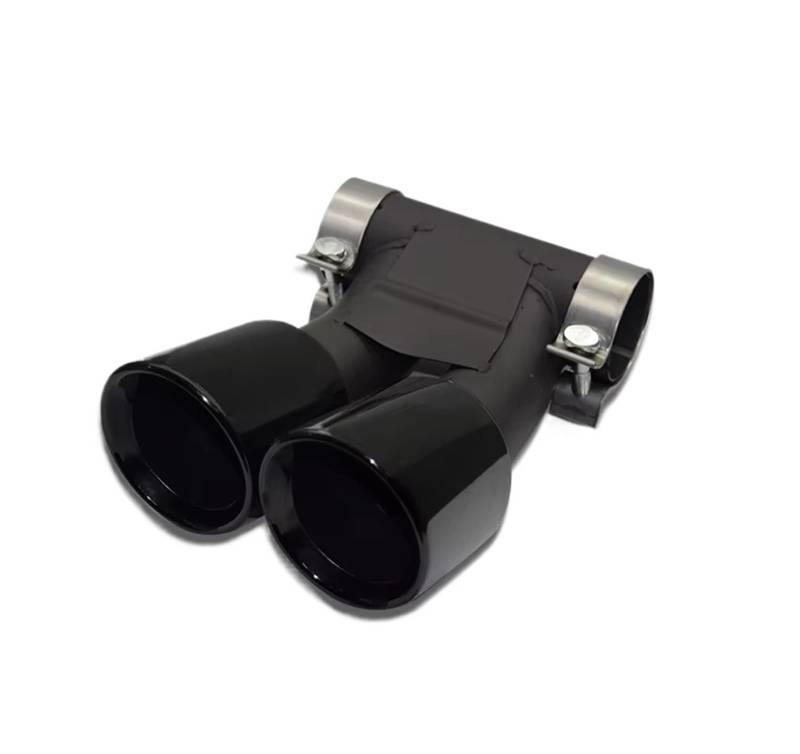 Auto Auspuff Endrohr Für Cayman 718 981 987 Für Boxster Schalldämpferspitze Endrohr Auspuffanlage Düse 1 Stück Doppelauto-Auspuffspitze Auspuff Endrohr(Black G) von LIANGBAOS