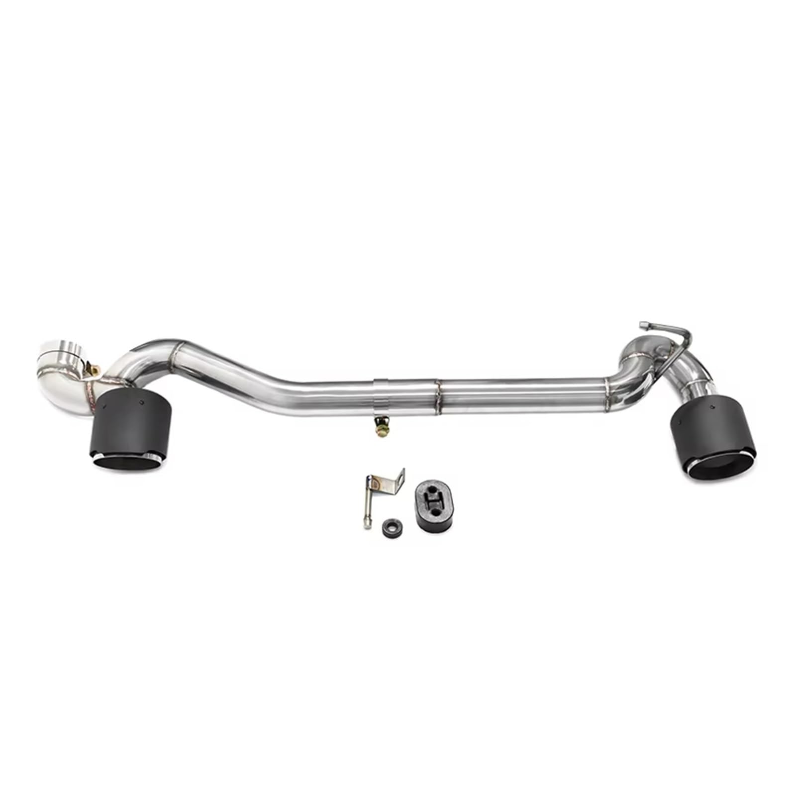 Auto Auspuff Endrohr Für E90 E92 320i 318i Schalldämpfer Spitze Endrohr Düse Auto Doppel Auspuff Spitze Auspuff Endrohr(Carbon Fiber) von LIANGBAOS