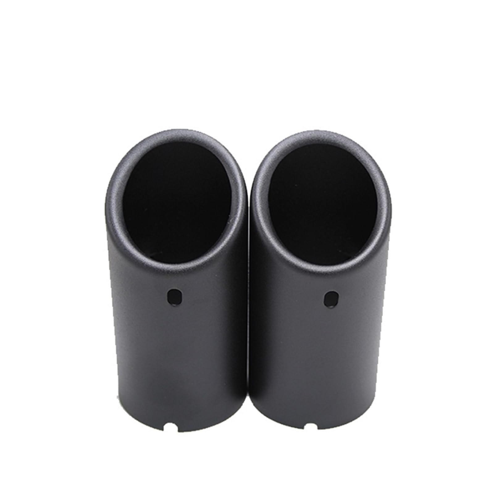 Auto Auspuff Endrohr Für E90 E92 325i 2006-2010 328i 2007-2010 Auto Styling Edelstahl Auspuff Tipp Rohr Auspuff Endrohr(2piece Matte Black) von LIANGBAOS