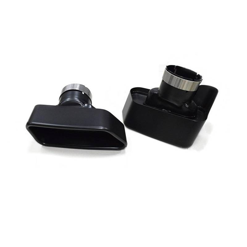 Auto Auspuff Endrohr Für F10 F11 F12 F13 535i 535d 640i 640d 550i 650i Quadratisches Auto-Endrohr Schalldämpfer Spitze Düse Auspuffanlage Auspuff Endrohr(Black B) von LIANGBAOS