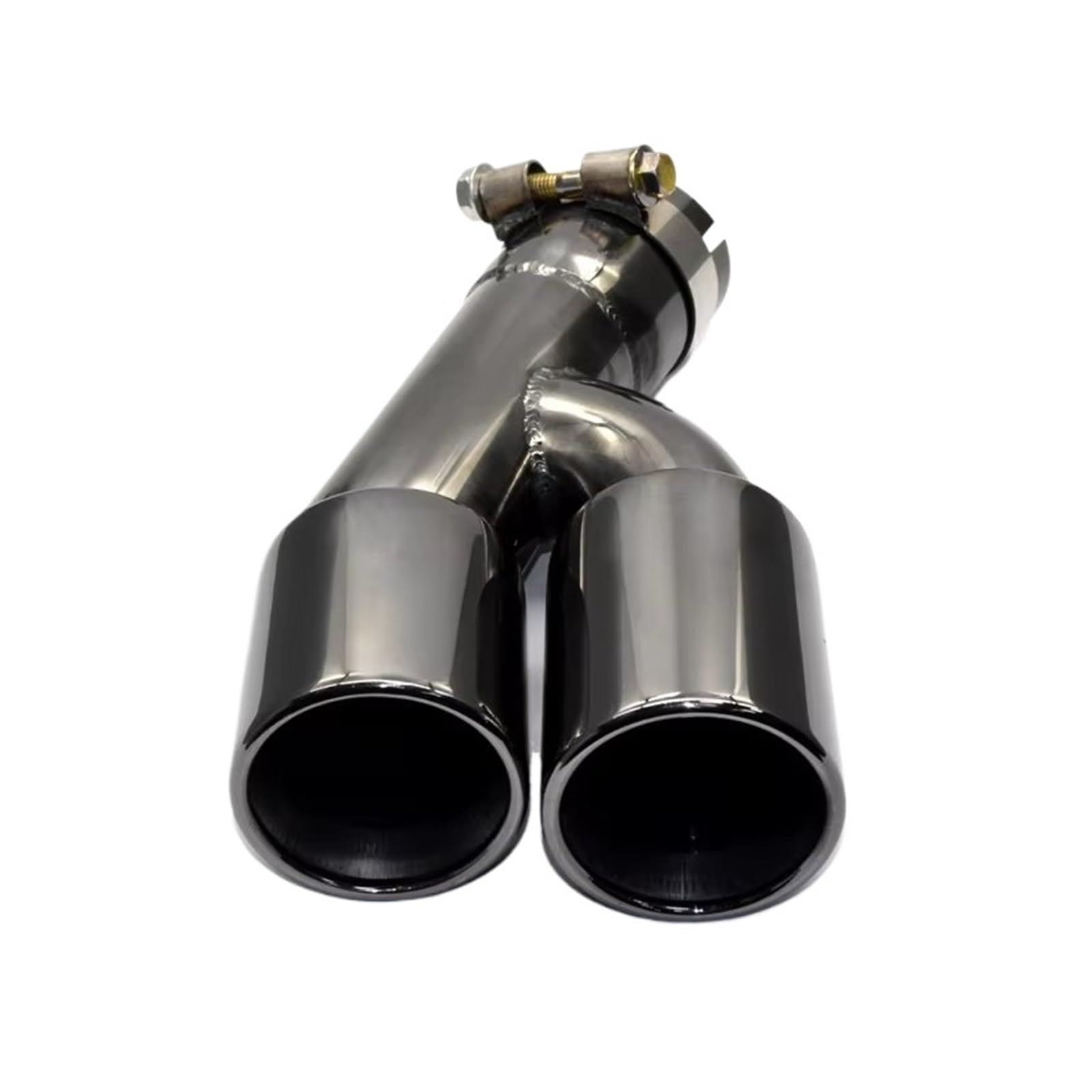Auto Auspuff Endrohr Für F30 F31 320i 318i 2013-2016 3er-Serie Edelstahl-Schalldämpferspitze Endrohrdüse Doppelauspuffspitze Auspuff Endrohr(Schwarz) von LIANGBAOS