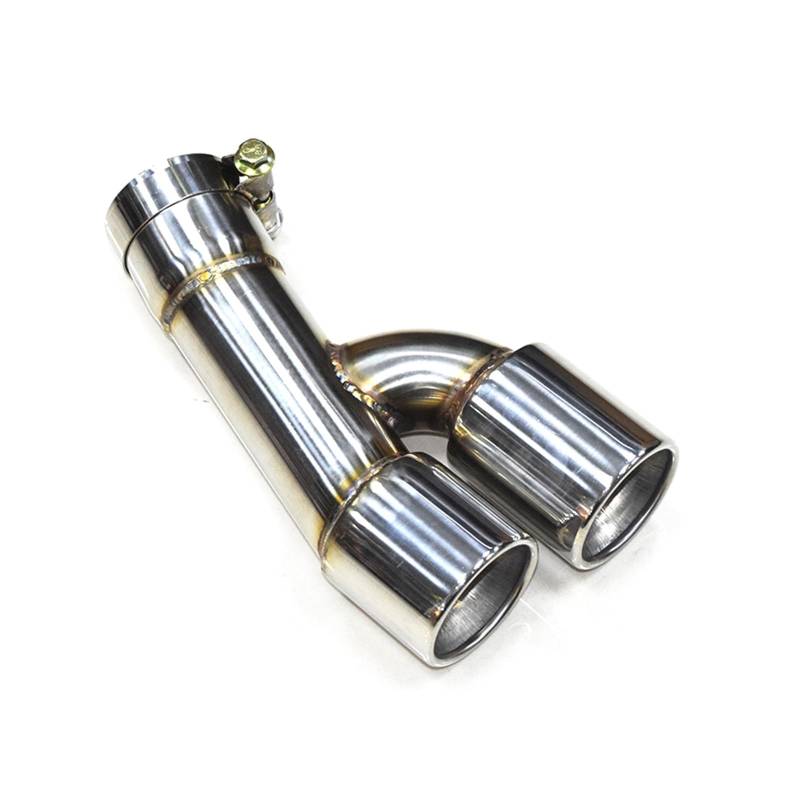 Auto Auspuff Endrohr Für F30 F31 320i 318i 2013-2016 3er-Serie Edelstahl-Schalldämpferspitze Endrohrdüse Doppelauspuffspitze Auspuff Endrohr(Silber) von LIANGBAOS