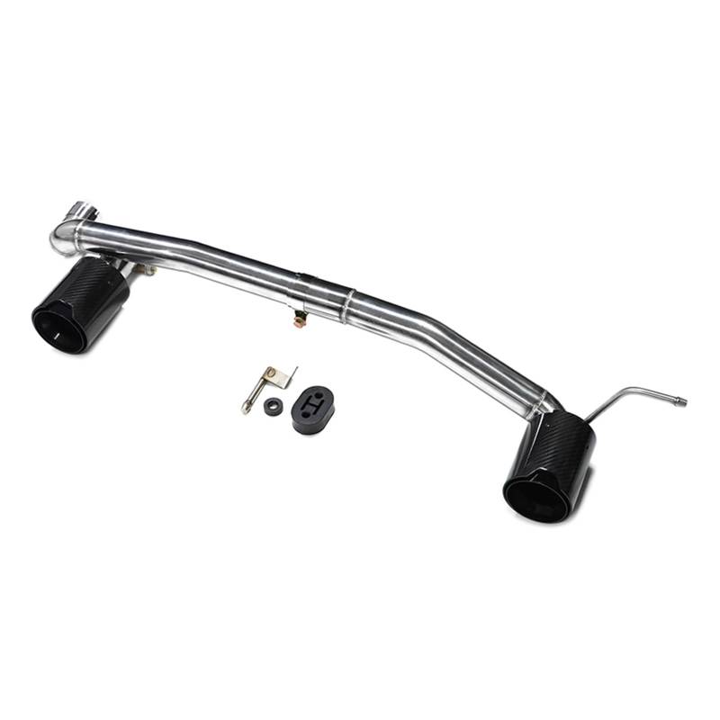 Auto Auspuff Endrohr Für F32 F33 4er 2017-2019 Carbon Fiber Auspuffanlage Düse Endrohr Schalldämpfer Tipps Dual Auto Auspuffspitze Auspuff Endrohr(C F D 48mm) von LIANGBAOS