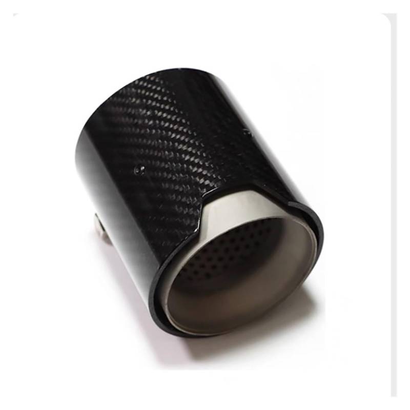Auto Auspuff Endrohr Für F87 F80 F82 F83 F90 Muffeldüsen Tails M2 M3 M4 M5 M6 Carbon Auspuffblenden 1 Stück Auspuff Endrohr(Scrub 60mm-93mm) von LIANGBAOS