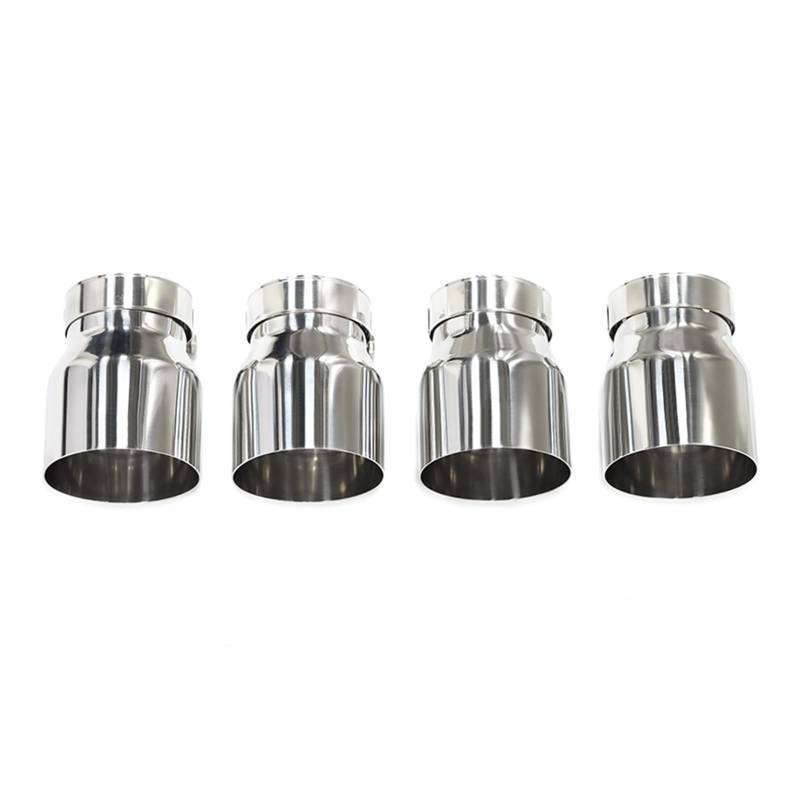 Auto Auspuff Endrohr Für F87 M2 F80 M3 F82 F83 M4 Direktstecker Auspuffblende Schalldämpfer Spitze Endrohr Düse Auspuffblenden Auspuff Endrohr(Silber) von LIANGBAOS