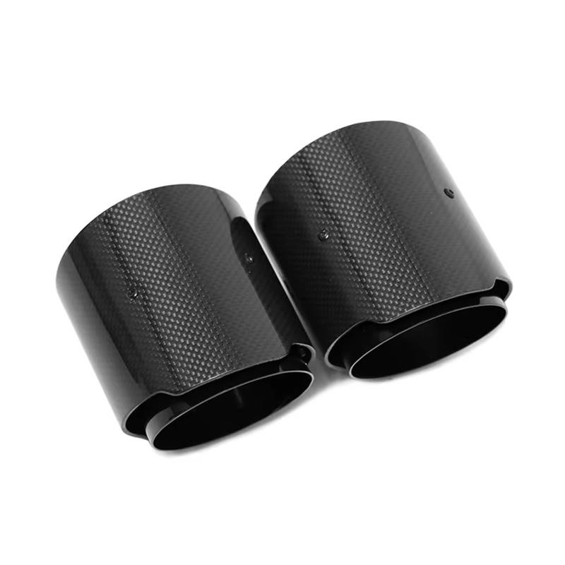 Auto Auspuff Endrohr Für G20 G21 320i 330i G22 G23 G26 420i 430i Schalldämpfer Spitze Direkt Stecker Endrohr Auspuff System Carbon Faser Auspuff Endrohr(C ID65MMOD89MM) von LIANGBAOS