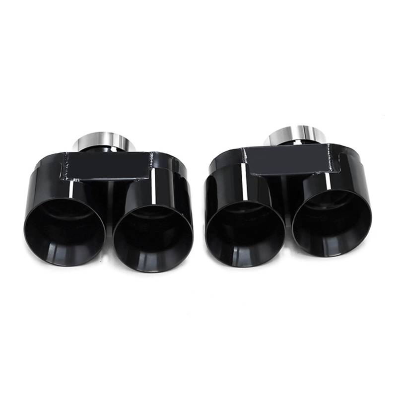 Auto Auspuff Endrohr Für G20 G21 330i 320d 330d 325i 330e Auspuffdüse Auspuffrohr Endrohr Quad Carbon Fiber Auspuffspitze Auspuff Endrohr(Black B) von LIANGBAOS