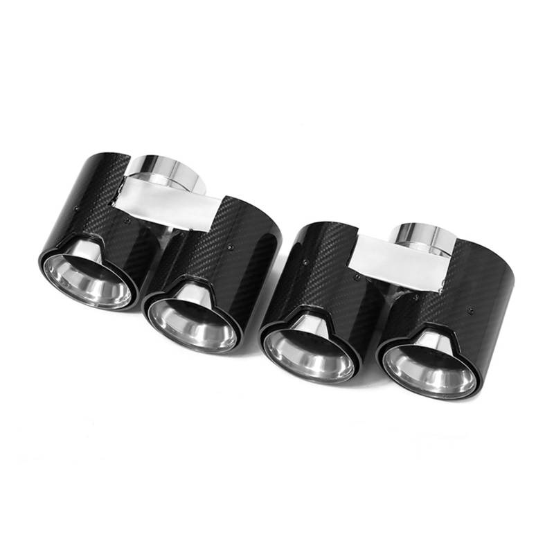 Auto Auspuff Endrohr Für G20 G21 330i 320d 330d 325i 330e Auspuffdüse Auspuffrohr Endrohr Quad Carbon Fiber Auspuffspitze Auspuff Endrohr(Carbon Fiber D) von LIANGBAOS