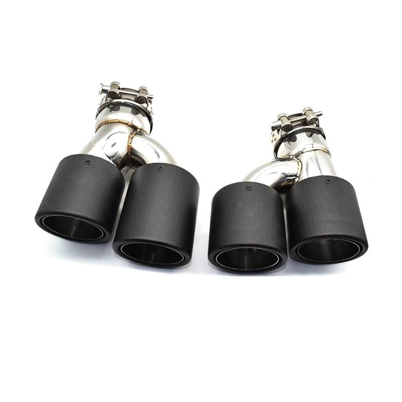 Auto Auspuff Endrohr Für G30 G31 535i 528i 530i 2018+ Für M5 Look Carbon Fiber Schalldämpfer Spitze Düse Endrohr Auspuff System Tipps Auspuff Endrohr(C F C) von LIANGBAOS