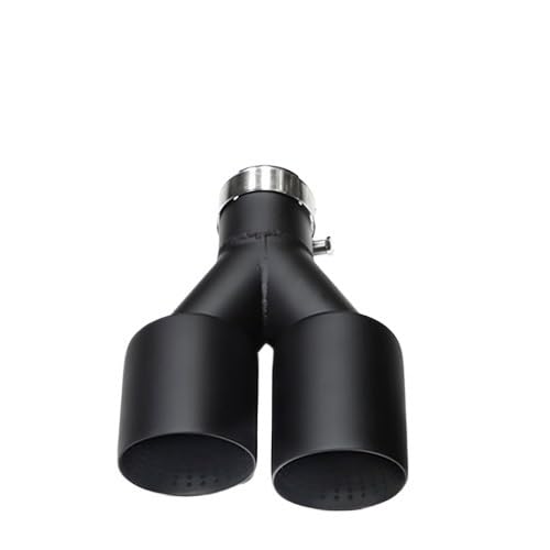 Auto Auspuff Endrohr Für GTI MK7 Für Golf7 Düse 1 Stück Doppel Auto Schalldämpfer Auspuffrohr System Rohr Auspuffspitze U Typ Auspuff Endrohr(Left ID51MMOD101MM) von LIANGBAOS