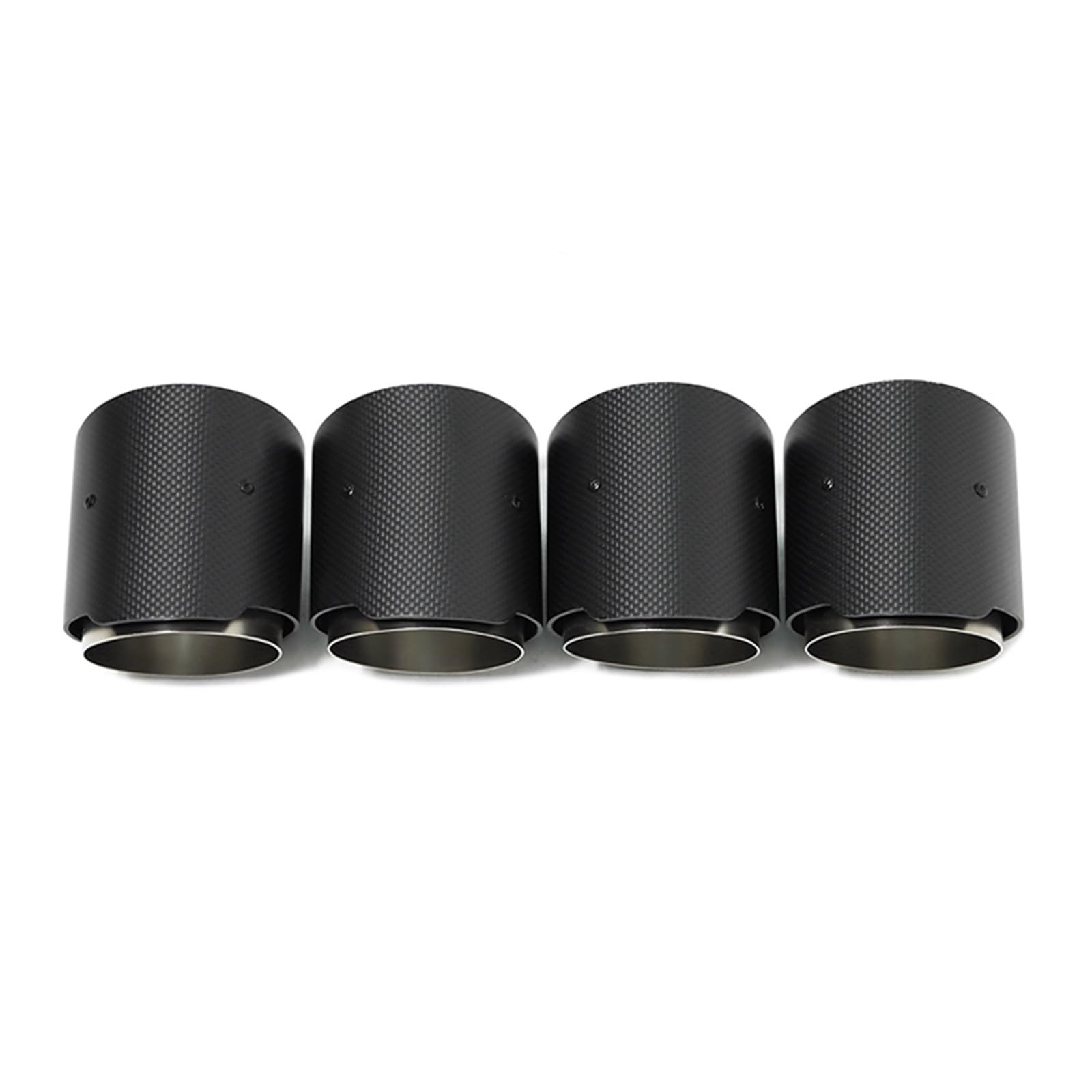 Auto Auspuff Endrohr Für M2 F87 M3 F80 M4 F82 M5 F10 M6 F12 Schalldämpferspitze ID 70mm Düse Endrohr Carbon Fiber Matt Auto Auspuffspitze Auspuff Endrohr(Carbon Fiber D) von LIANGBAOS