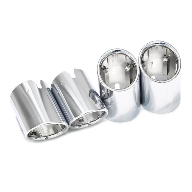 Auto Auspuff Endrohr Für M2 M3 M4 F80 F82 F83 F87 Auspuffblende Schalldämpfer Auspuffblende Düse Auto Auspuff Auspuff Endrohr Auspuff Endrohr(Silver 4 pieces) von LIANGBAOS