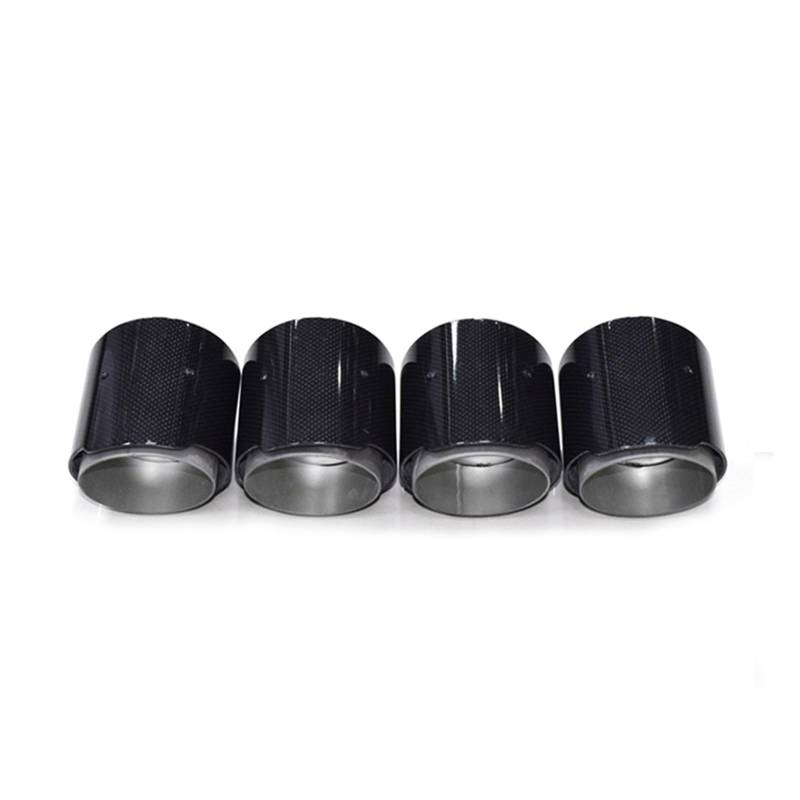 Auto Auspuff Endrohr Für M2 M3 M4 F80 F82 F83 F87 Auspuffendrohr Schalldämpfer Auspuffanlage 4-teilig Auspuffendrohr Auspuff Endrohr(Carbon Fiber G) von LIANGBAOS