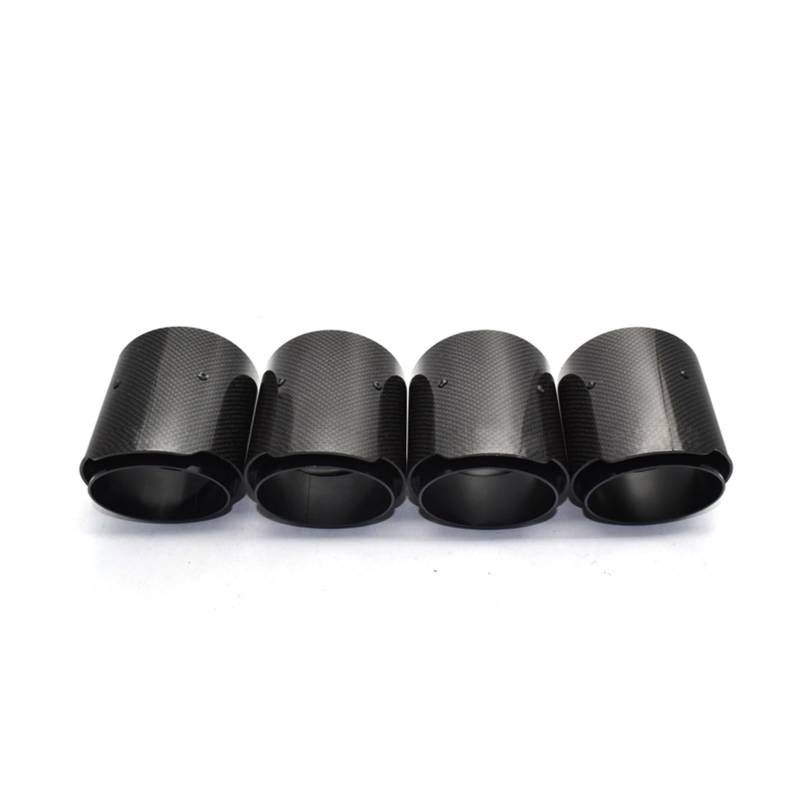 Auto Auspuff Endrohr Für M2 M3 M4 F80 F82 F83 F87 Auspuffendrohr Schalldämpfer Auspuffanlage 4-teilig Auspuffendrohr Auspuff Endrohr(Carbon Fiber I) von LIANGBAOS