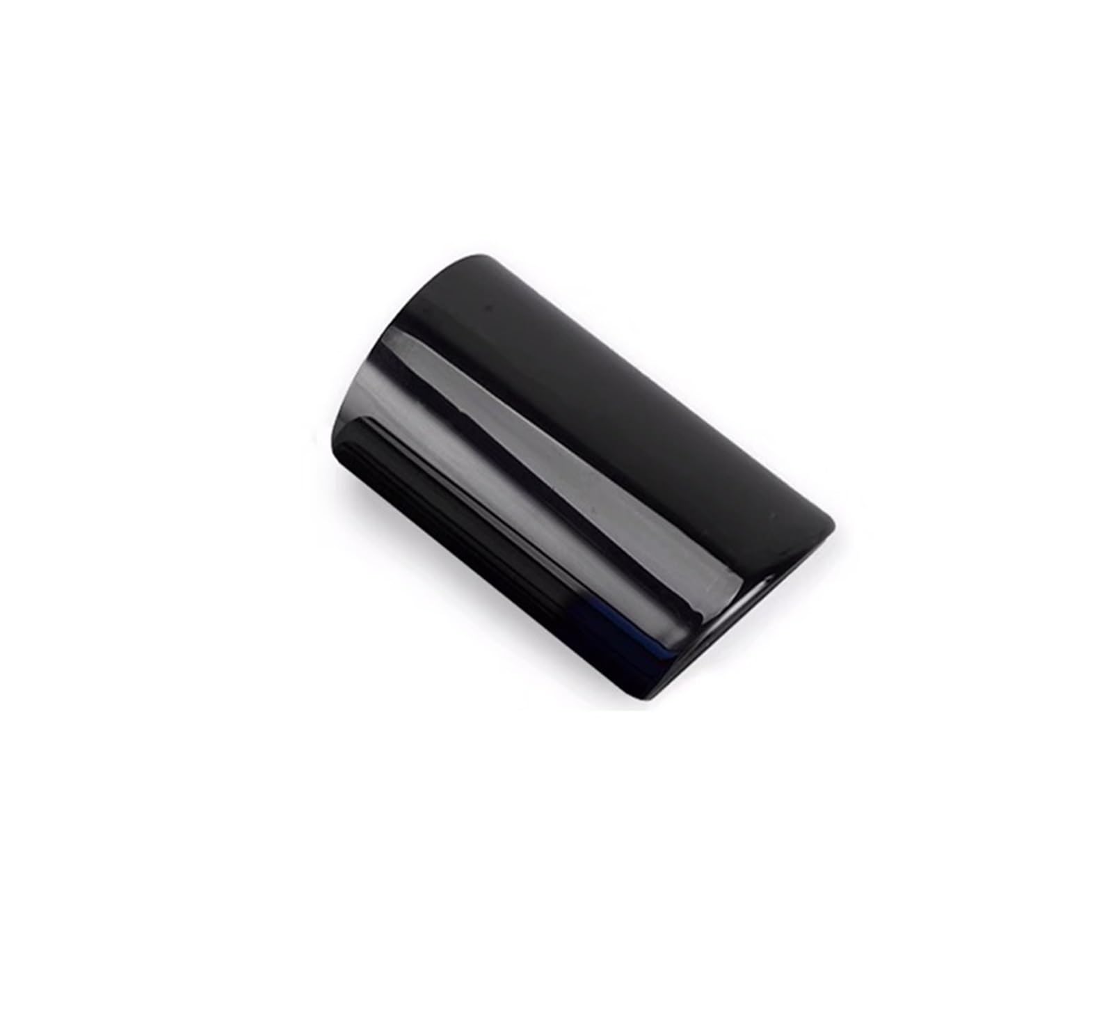 Auto Auspuff Endrohr Für VW Für GOLF 7 1.2TSI 1.6TDI Edelstahl Auto Auspuff Schalldämpfer Rohr Spitze Abdeckung Auspuff Endrohr(1piece 76mm Black) von LIANGBAOS