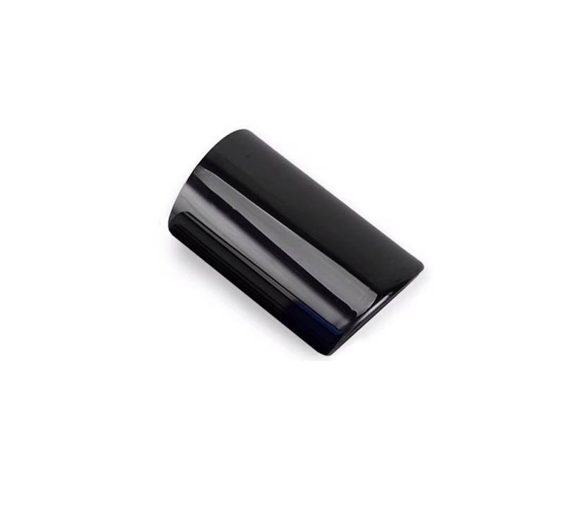 Auto Auspuff Endrohr Für VW Für GOLF 7 1.2TSI 1.6TDI Edelstahl Auto Auspuff Schalldämpfer Rohr Spitze Abdeckung Auspuff Endrohr(1piece 76mm Black) von LIANGBAOS