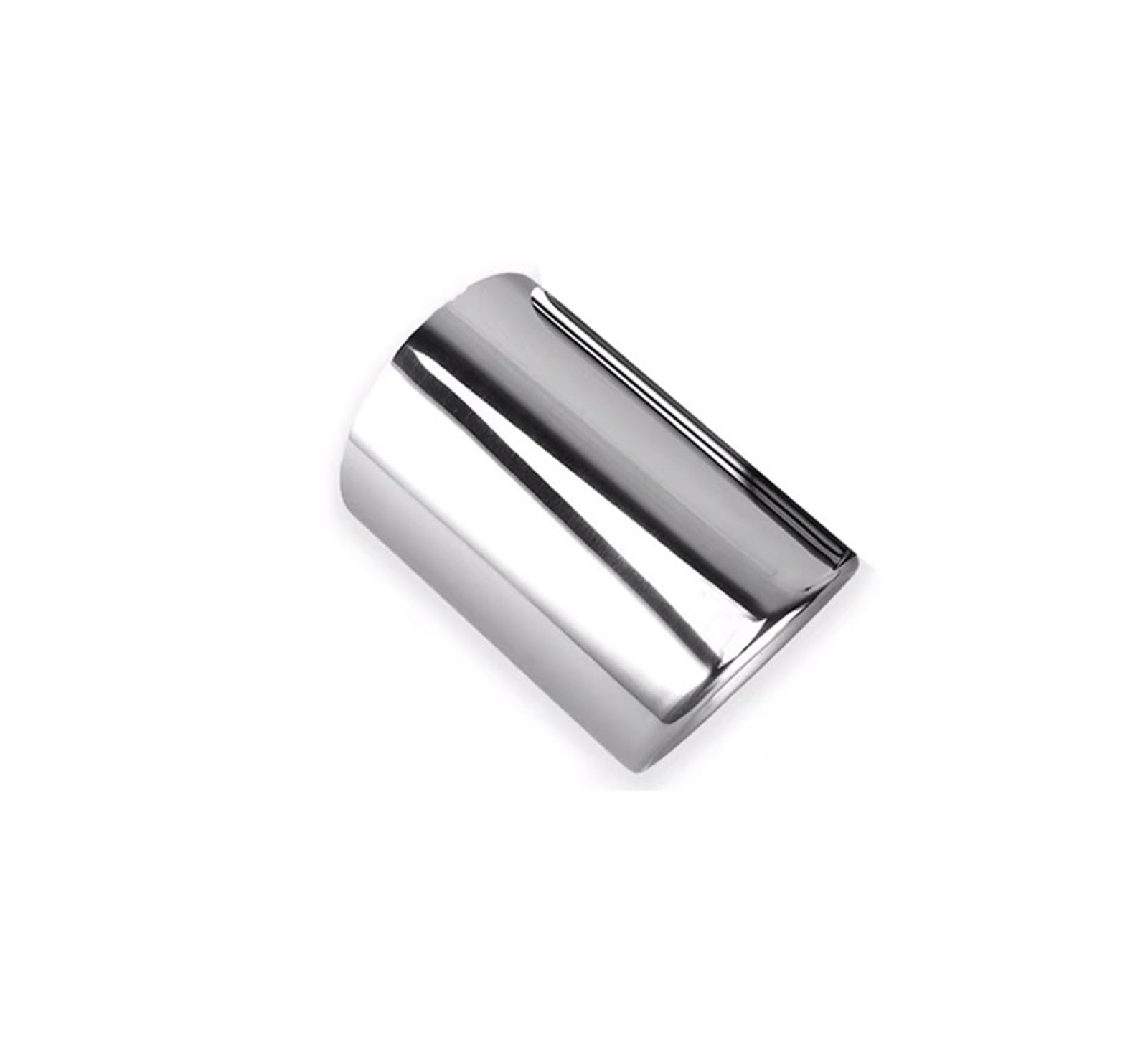 Auto Auspuff Endrohr Für VW Für GOLF 7 1.2TSI 1.6TDI Edelstahl Auto Auspuff Schalldämpfer Rohr Spitze Abdeckung Auspuff Endrohr(1piece 76mm Silver) von LIANGBAOS