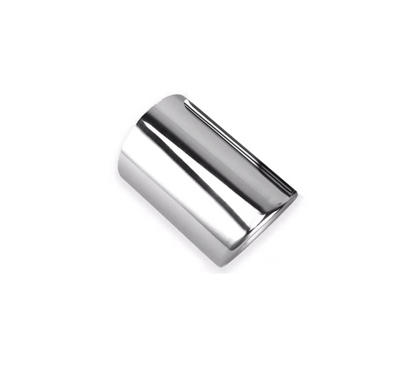 Auto Auspuff Endrohr Für VW Für GOLF 7 1.2TSI 1.6TDI Edelstahl Auto Auspuff Schalldämpfer Rohr Spitze Abdeckung Auspuff Endrohr(1piece 76mm Silver) von LIANGBAOS
