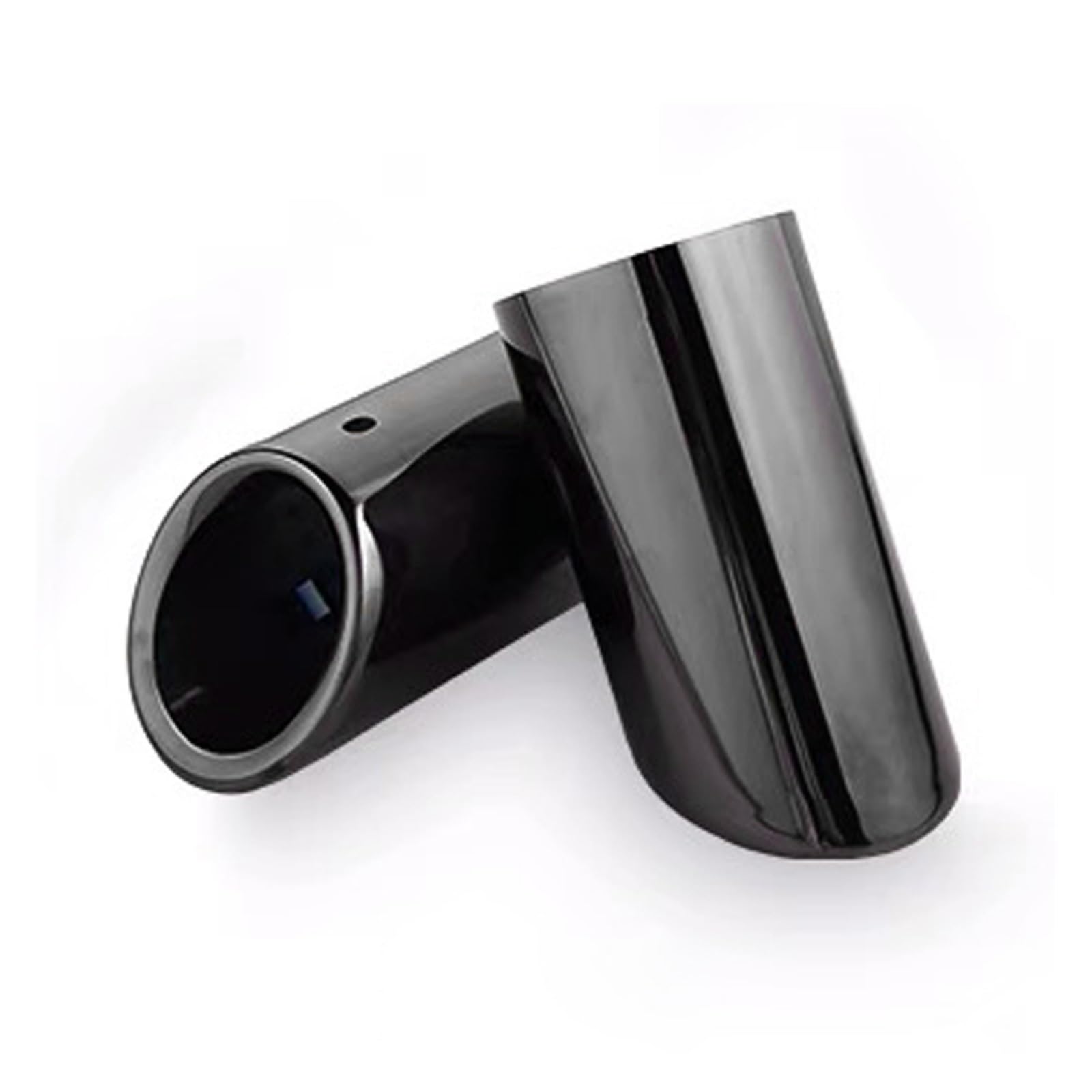 Auto Auspuff Endrohr Für VW Für GOLF Für PLUS 2.0TDI Auto Endrohr Auspuff Schalldämpfer Spitze Rohr Abdeckung Auspuff Endrohr(70mm Black) von LIANGBAOS