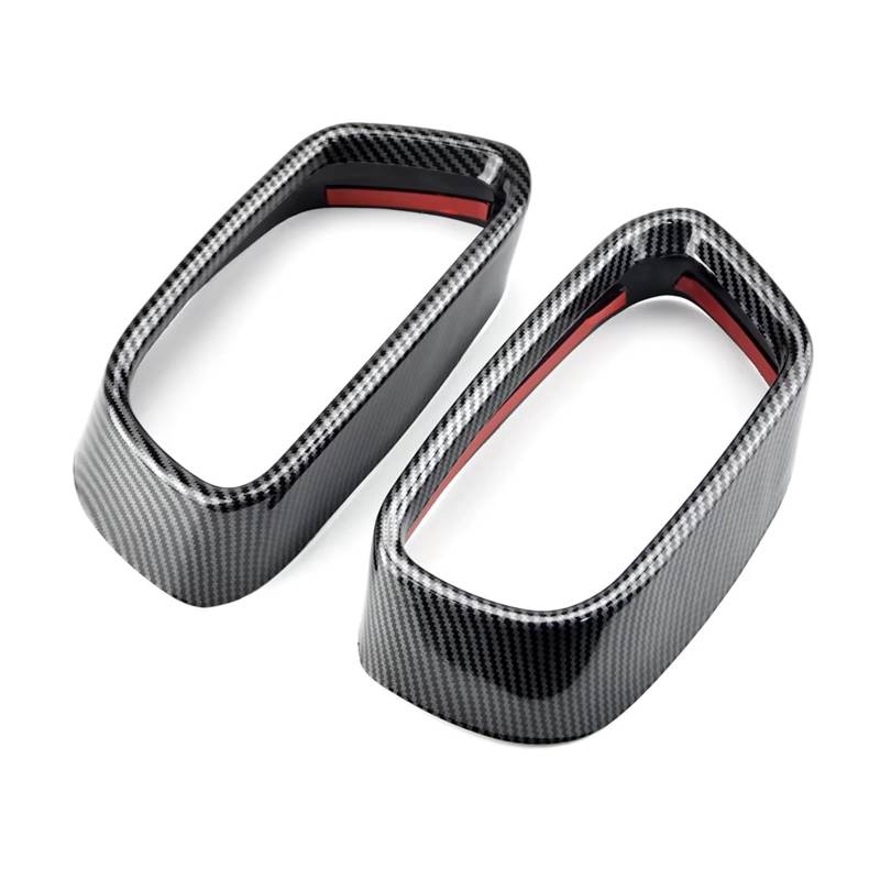 Auto Auspuff Endrohr Für X5 F15 X6 2014-18 Auto Schwanz Schalldämpfer Auspuffrohr Ausgang Abdeckung Teile Edelstahl Auspuff Endrohr(Carbon Fiber) von LIANGBAOS