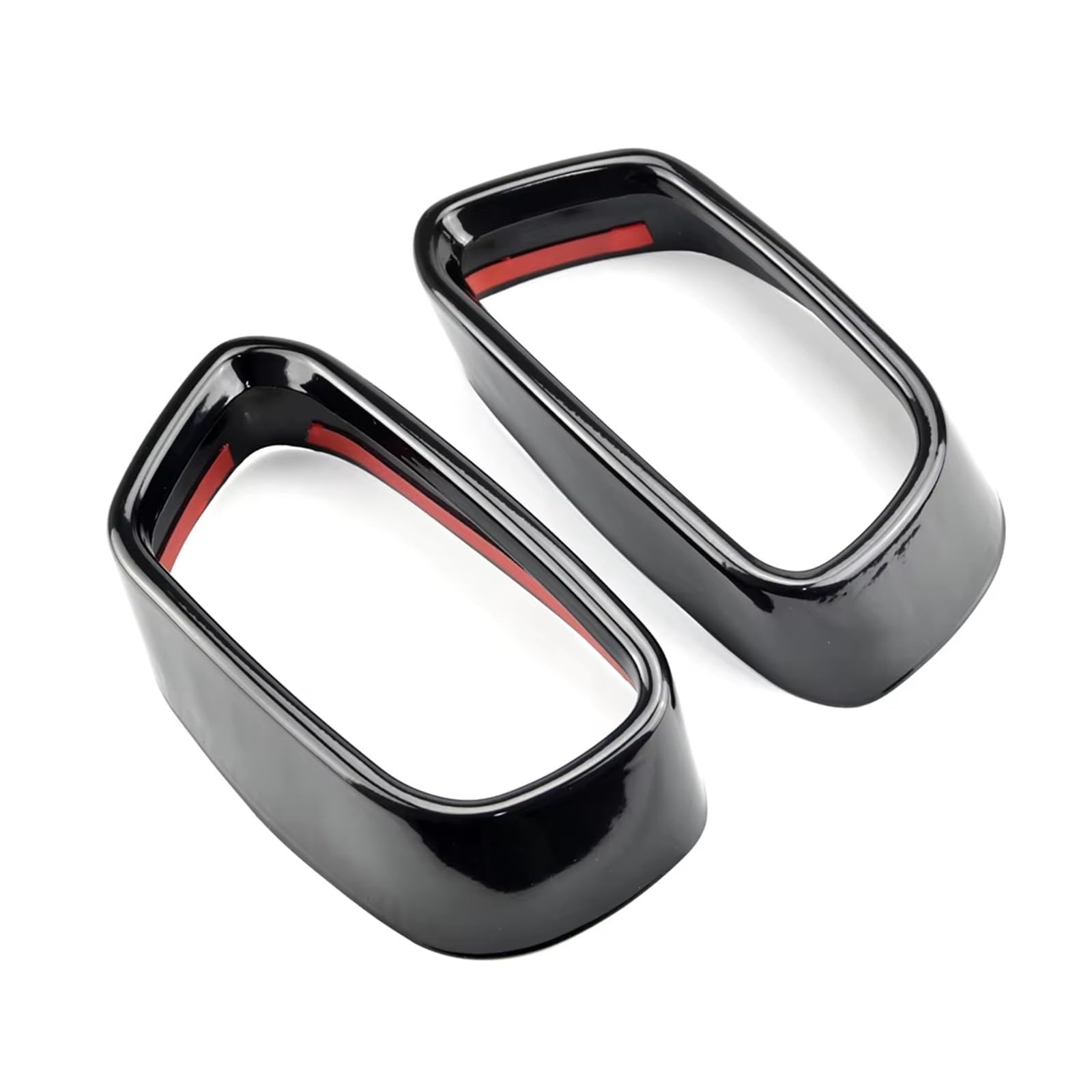 Auto Auspuff Endrohr Für X5 F15 X6 F16 2014-19 Edelstahl Schwarz Auto Auspuffrohr Abdeckung 1Set Autos Schwanz Kehle Auspuff Endrohr(Gloss Black) von LIANGBAOS