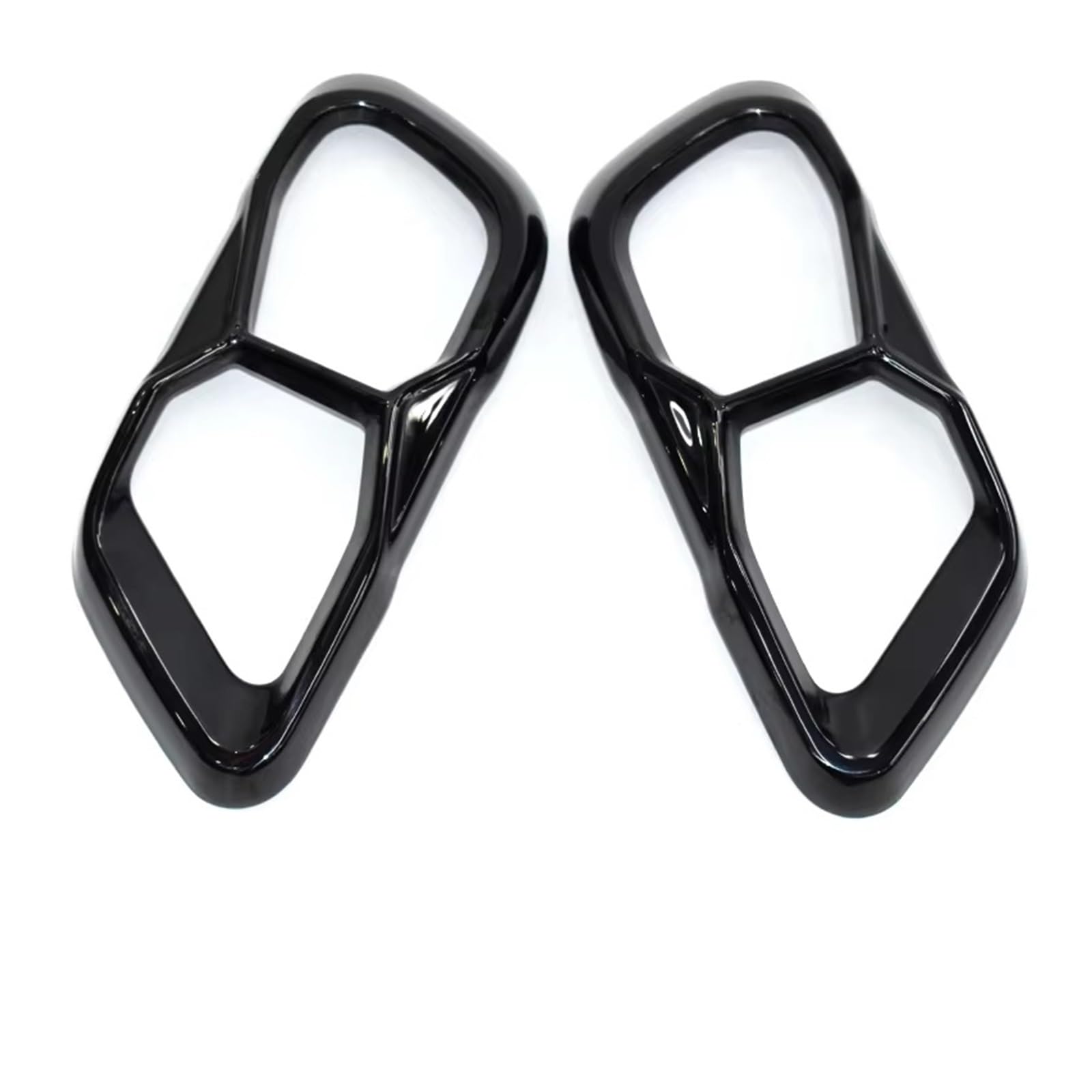 Auto Auspuff Endrohr Für X5 G05 X6 G06 X7 G07 2019-2024 Auspuffrohr Schalldämpfer Heckklappe Trim Externe Heckklappe Düse Auspuff Endrohr(Black B) von LIANGBAOS