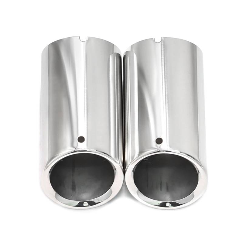 Auto Auspuff Endrohr Für X7 G07 X5 G05 X6 G06 M40i M50i 2019-2024 Auspuffspitzen Schalldämpfer Auspuffrohr Düse Auto Auspuffspitze Auspuff Endrohr(Silver-2 pieces) von LIANGBAOS