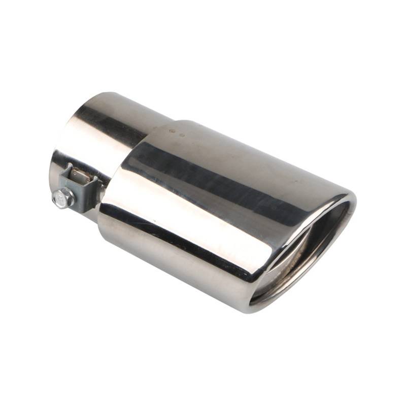 Auto Auspuff Endrohr Universal Auto Auspuff Schalldämpfer Spitze Runde Edelstahl Auto Schwanz Hinten Runde Auspuffrohr Schwanz Schalldämpfer Auspuff Endrohr(A) von LIANGBAOS
