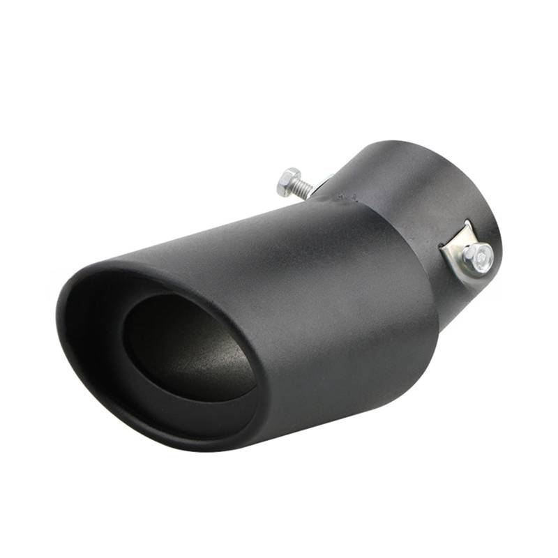 Auto Auspuff Endrohr Universal Auto Auspuff Schalldämpfer Spitze Runde Edelstahl Auto Schwanz Hinten Runde Auspuffrohr Schwanz Schalldämpfer Auspuff Endrohr(G) von LIANGBAOS