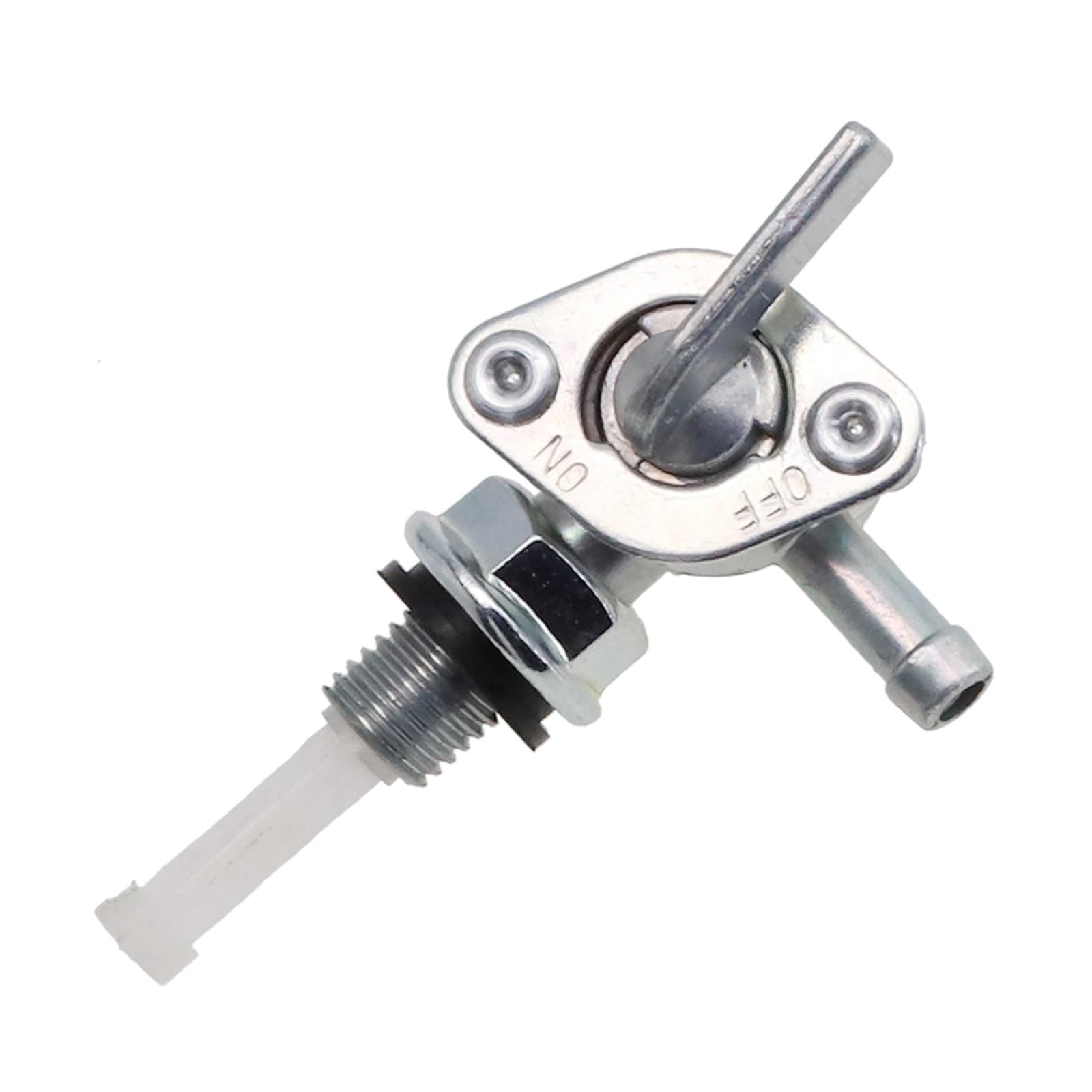 Motorrad Benzinhahn Für 1/4" Schlauchhahn Öltank EIN/AUS Universal Kraftstoffabsperrventil Hahn Benzinhahn Generator Motor Wasserhahn Schalter Motorrad Kraftstoffpumpe(Rechts) von LIANGBAOS