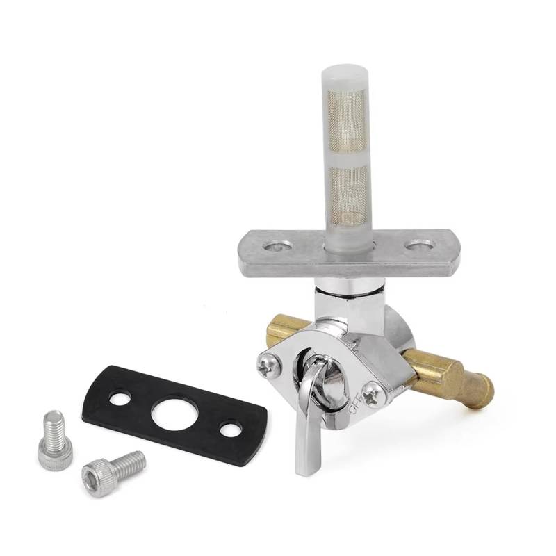Motorrad Benzinhahn Für Banshee 350 1987-2006 Benzinhahn Dual Feed High Flow Motorrad Kraftstoffpumpe von LIANGBAOS