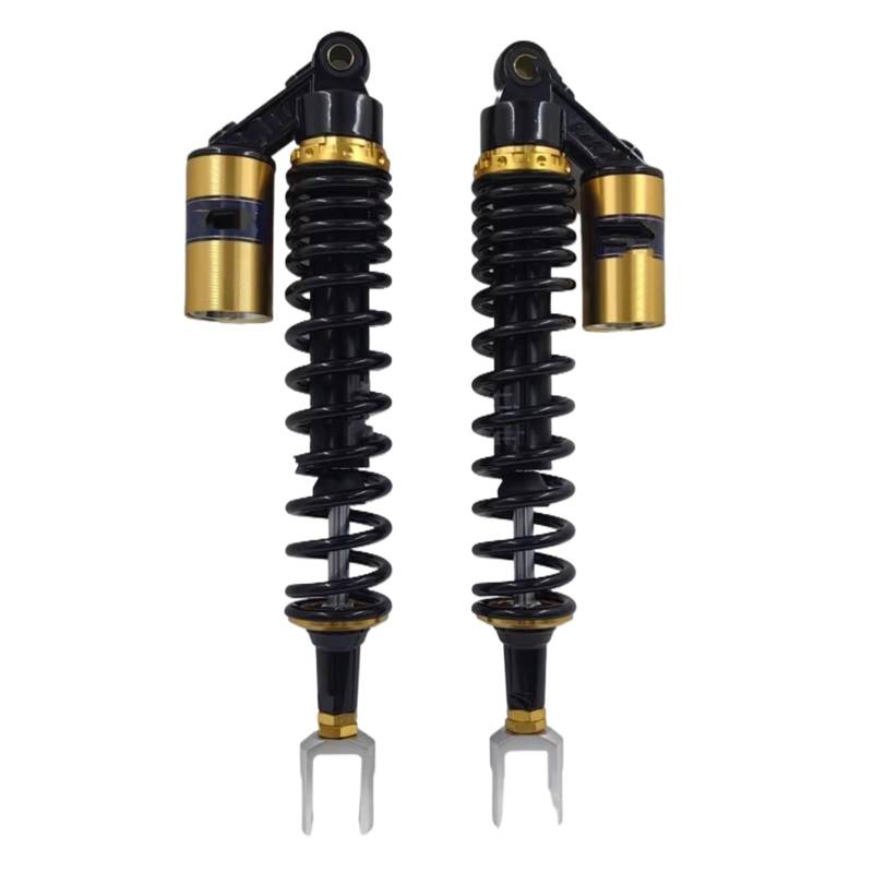 Motorrad Stoßdämpfer Für ADV 150 Für SH300 400mm 410mm 425mm Motorrad STICKSTOFF STOßDÄMPFER Gabel(8mm 400A-27Gold) von LIANGBAOS
