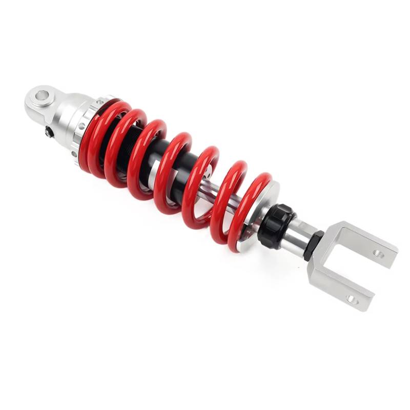 Motorrad Stoßdämpfer Für Motorrad 320mm Stoßdämpfer Gabelkopf Absorber 10mm Feder Aluminium Rot von LIANGBAOS