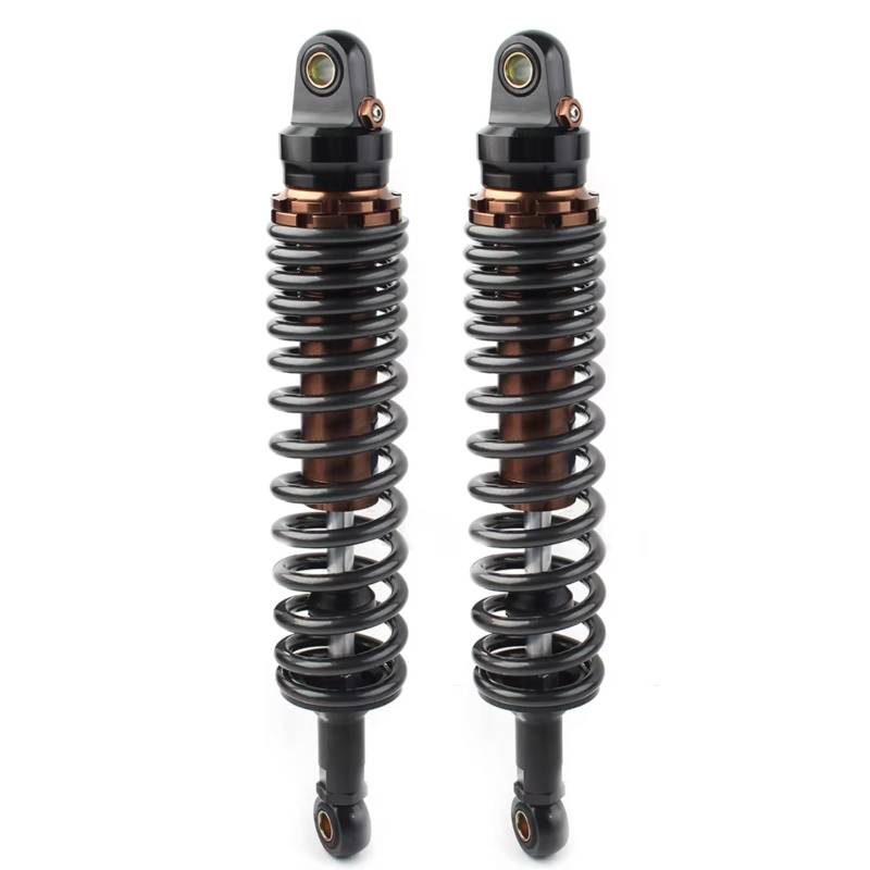 Motorrad Stoßdämpfer Universal 360MM Motorrad Hinten Suspension Einstellbare Luft Dämpfer 1 Paar ATV Go Kart Hinten Stoßdämpfer Ersatz von LIANGBAOS