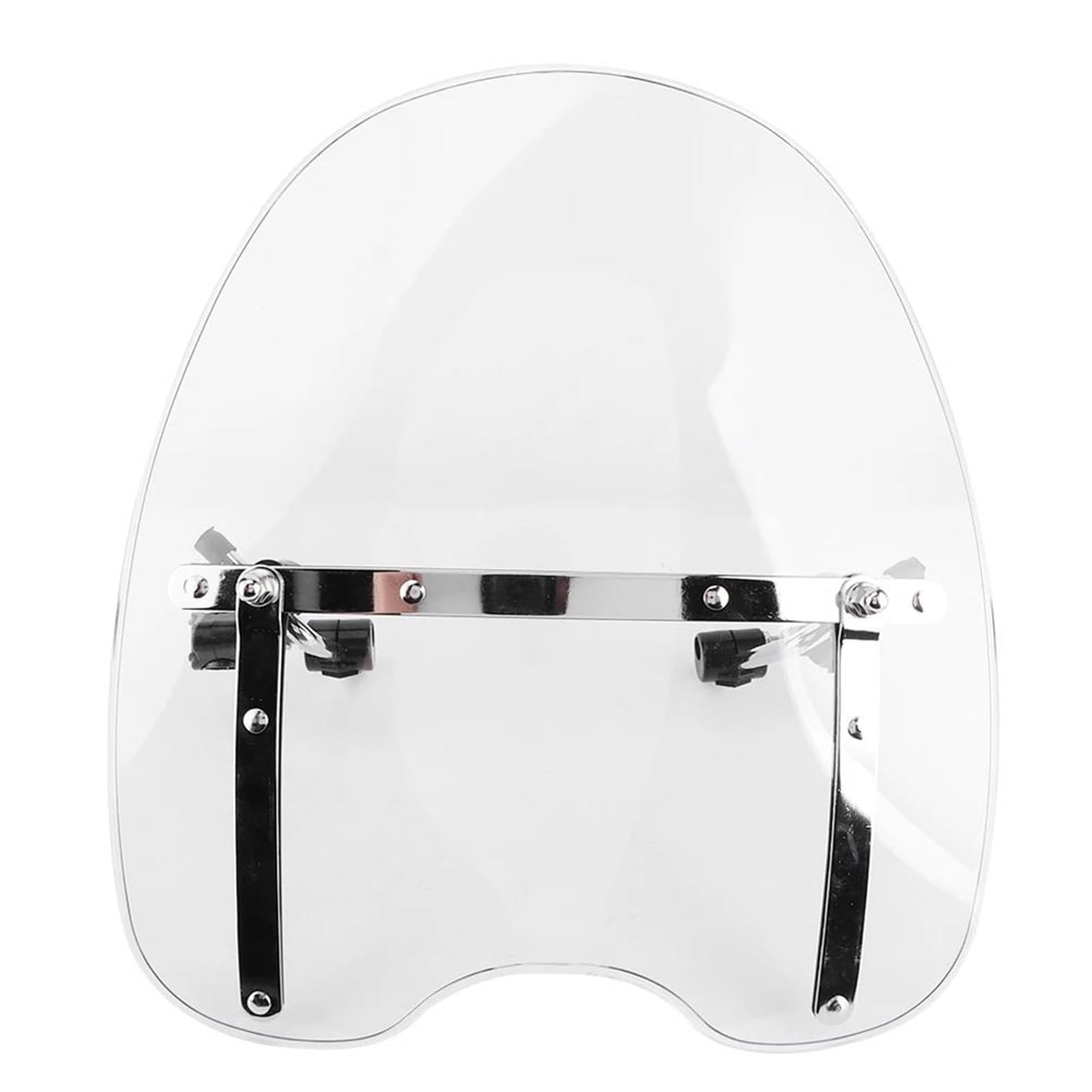 Scheiben & Windabweiser Universal Motorrad Für Motorrad Mit 22-25mm 7 8-1in Lenker Windschutzscheibenhalterung Fahrzubehör Windschild Spoiler(Weiss) von LIANGYIMEI