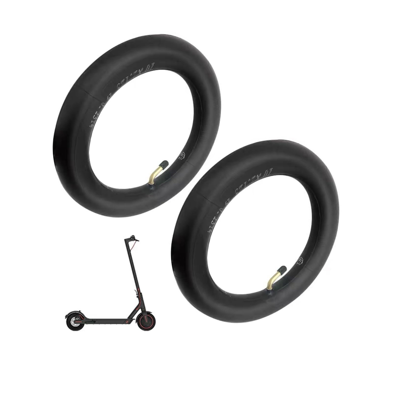 LIANRISES 2 Stück Schlauch 10x2 Reifen 10x2 für Scooter Reifen 10x2.125 LIANRISES 2 Stück Schlauch 10x2 Reifen 10x2 für Scooter Reifen 10x2.125 von LIANRISES