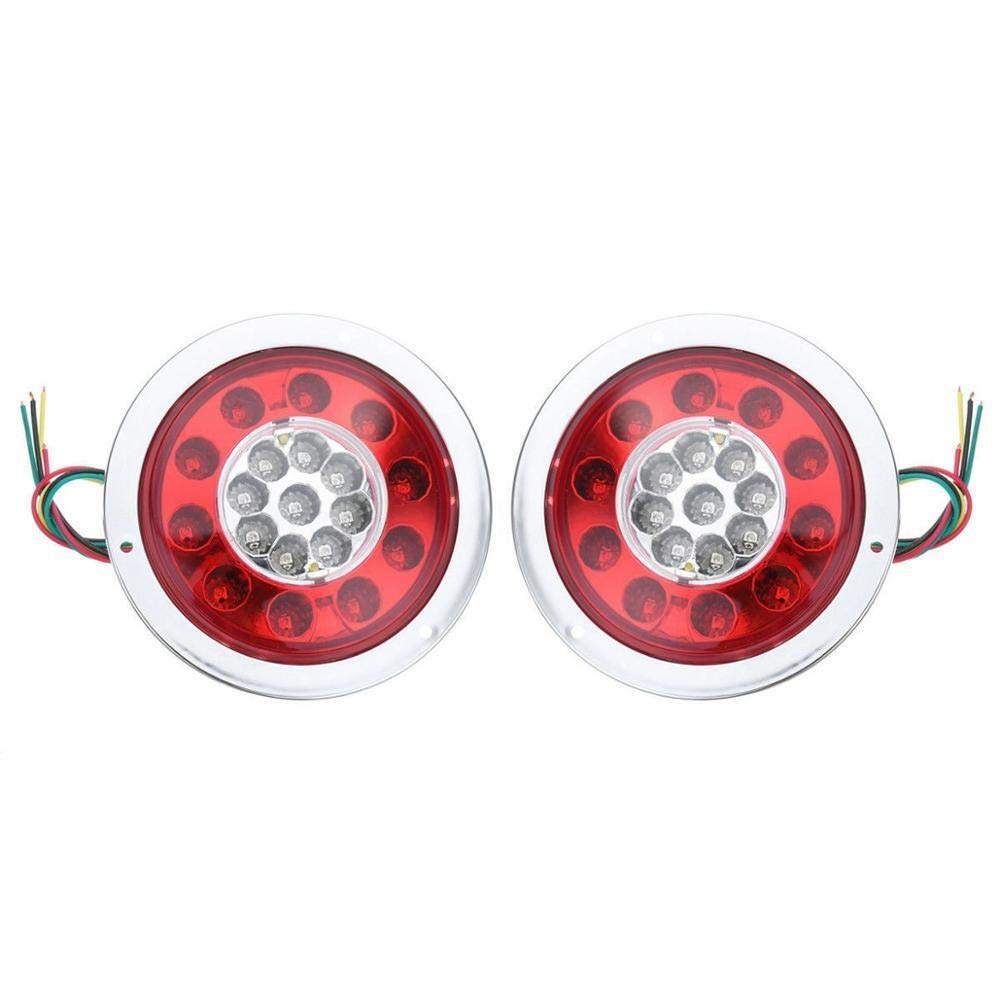 LIANYG Rückleuchten 2 stücke LKW Anhänger LKW Universal Rundkreisbremsanschlag Blinker Rücklicht Rücklichter LIANYG Rückleuchten 2 stücke LKW Anhänger LKW Universal Rundkreisbremsanschlag Blinker Rücklicht Rücklichter von LIANYG