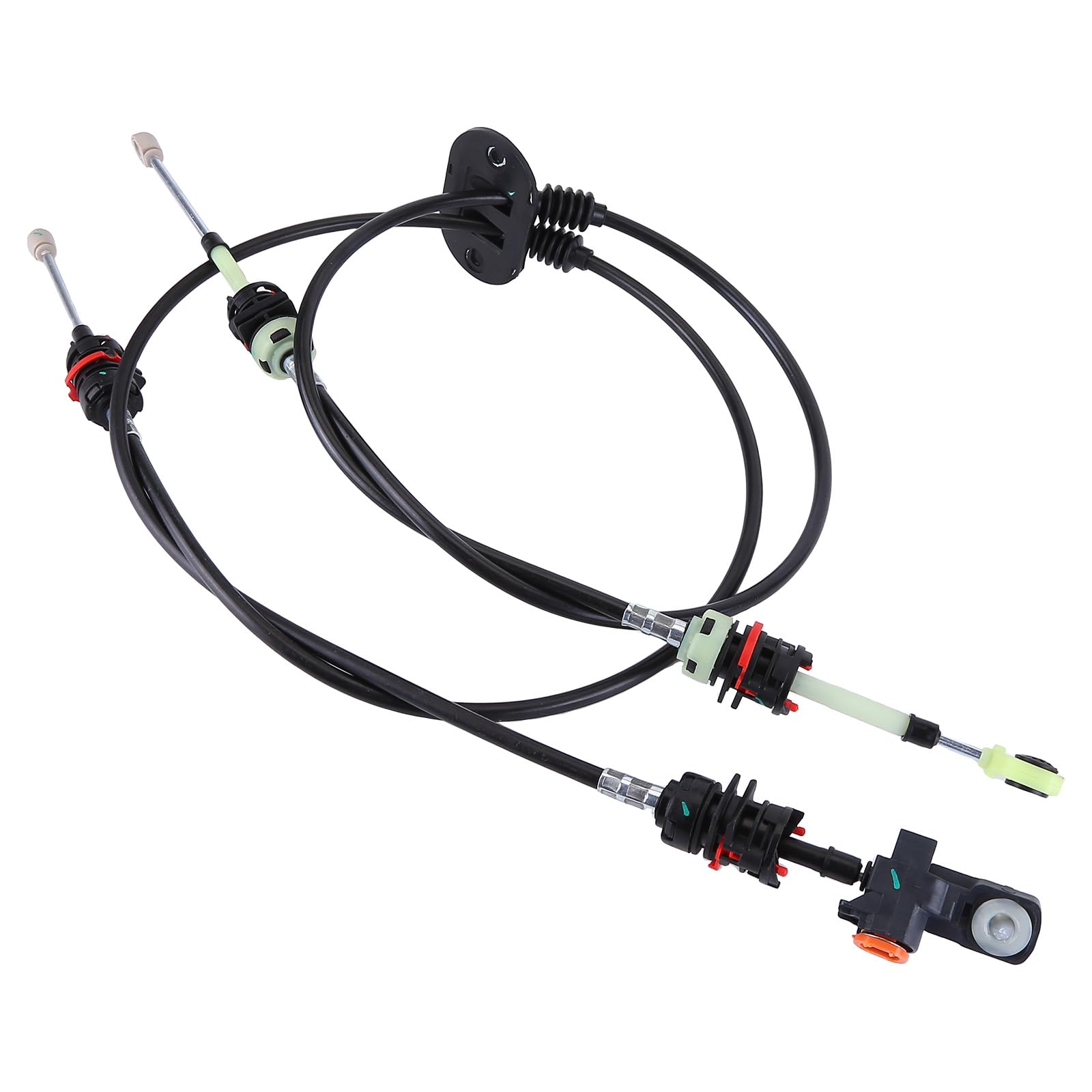 LICHENGTAI Automatic Transmission Gear Shifter Cable Passend für Ford Fiesta V Fusion Automatic Transmission Gearshift Control Cable 2S6R7E395AE, 2S6R7E395AF, 2S6R7E395AG, 2S6R7E395AB von LICHENGTAI