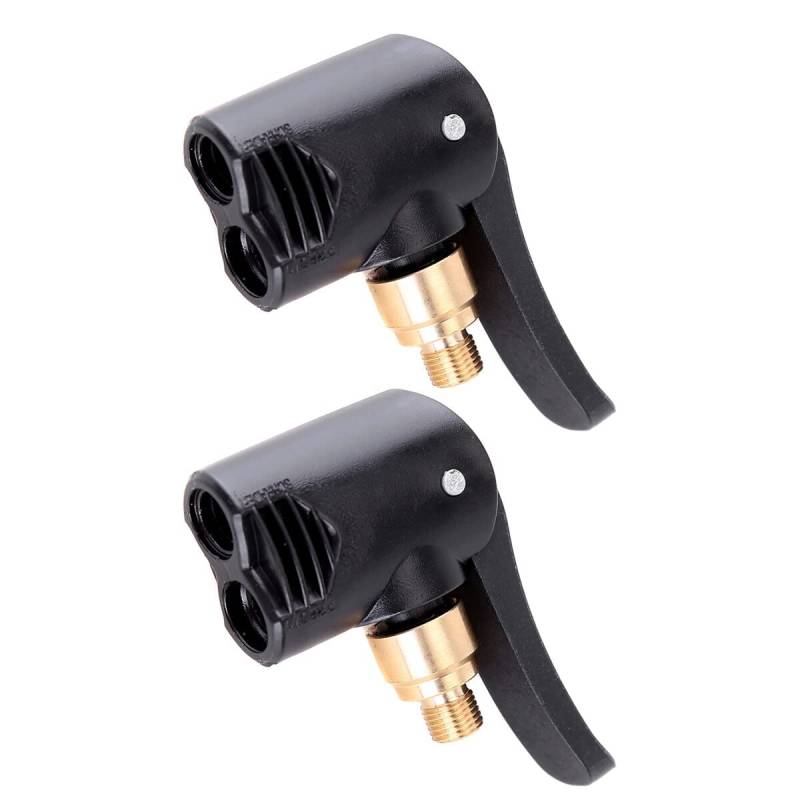 LICHENGTAI ReifenfüLler Schlauch, Auto Reifen Air Chuck Autoventil Hebelstecker Reifenventil Reifenluftfutter Luftpumpen Clip Gewindedüsen Ventil Anschluss Adapter für Auto LKW Fahrrad Motorrad von LICHENGTAI